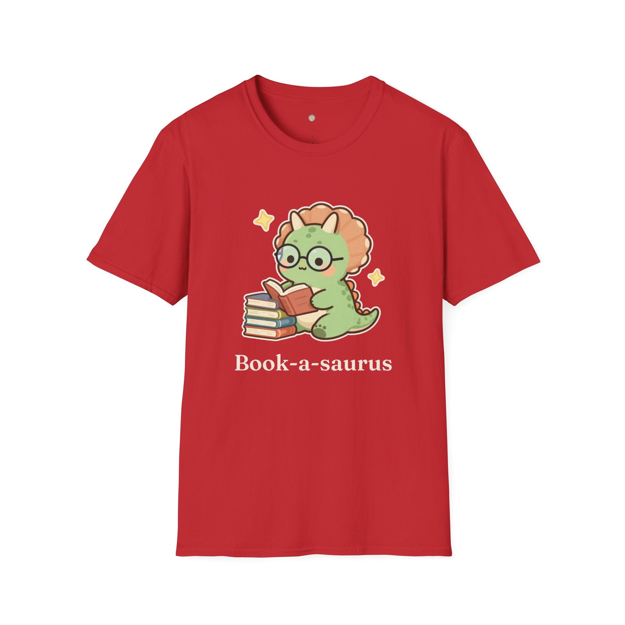 Book-a-saurus T-Shirt — Cute Reading Dinosaur Book Lover Graphic Tee
