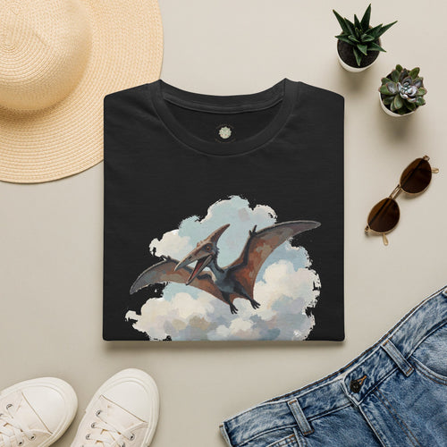 Dino-Soar T-Shirt — Cute Flying Pterodactyl Pun Graphic Tee