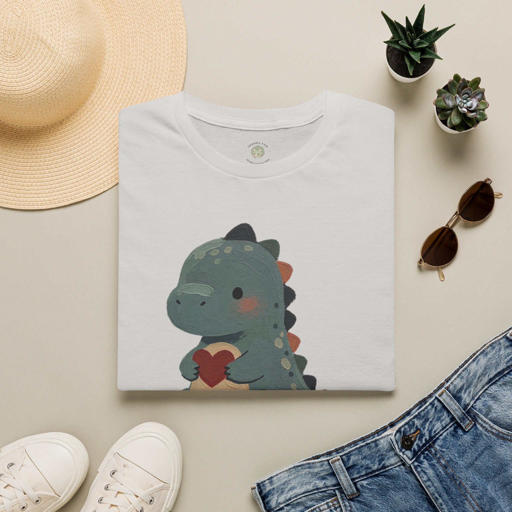 Rawr Means I Love You T-Shirt — Cute Dinosaur Love Graphic Tee