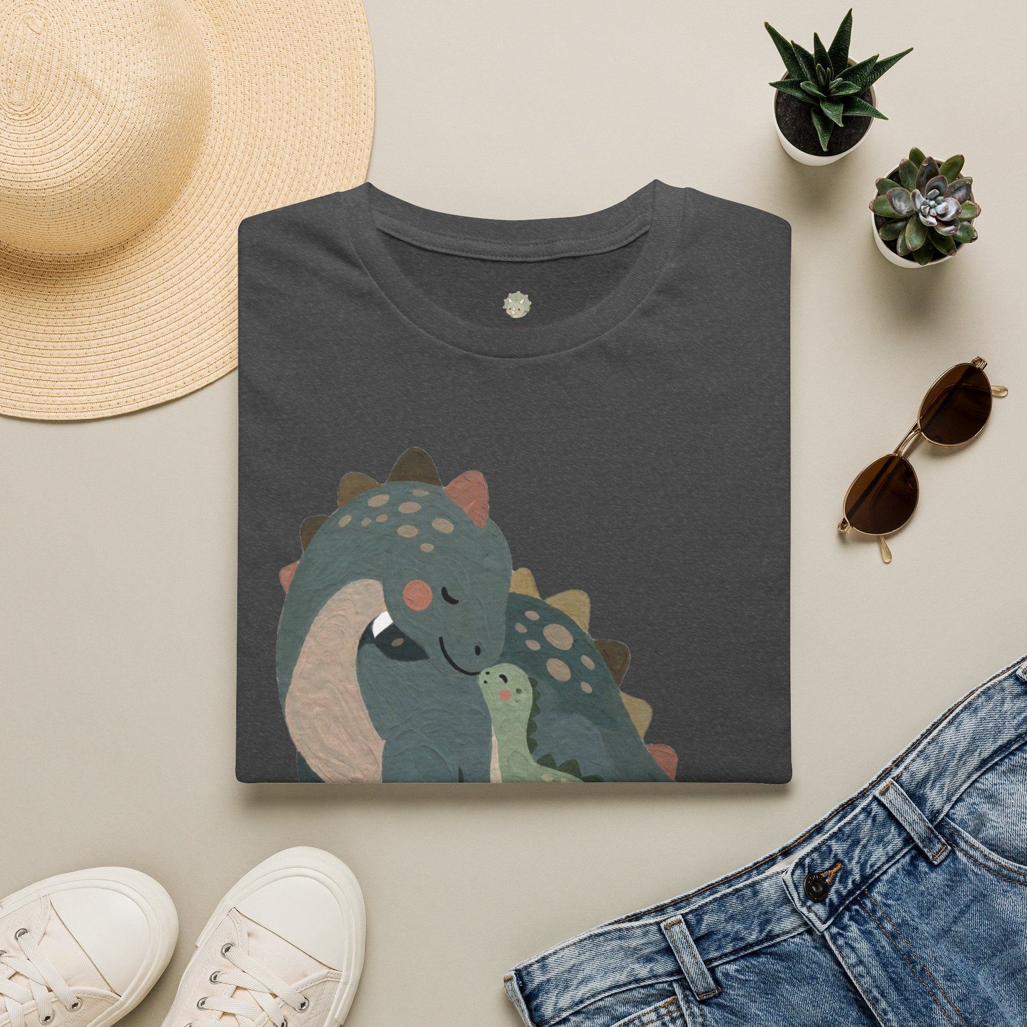 Mamasaurus T-Shirt — Cute Dinosaur Mom Mother's Day Graphic Tee