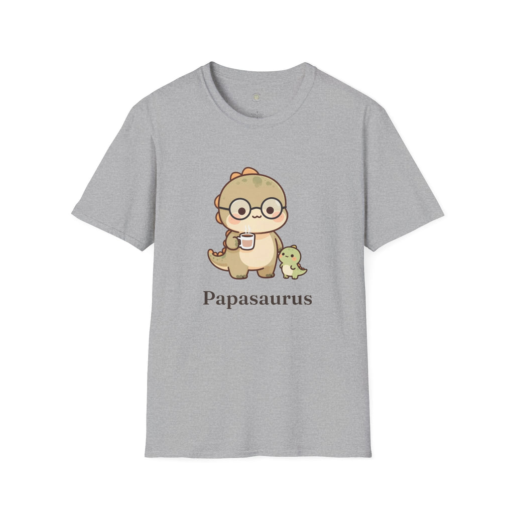 Papasaurus T-Shirt — Cute Dad Dinosaur Father's Day Graphic Tee
